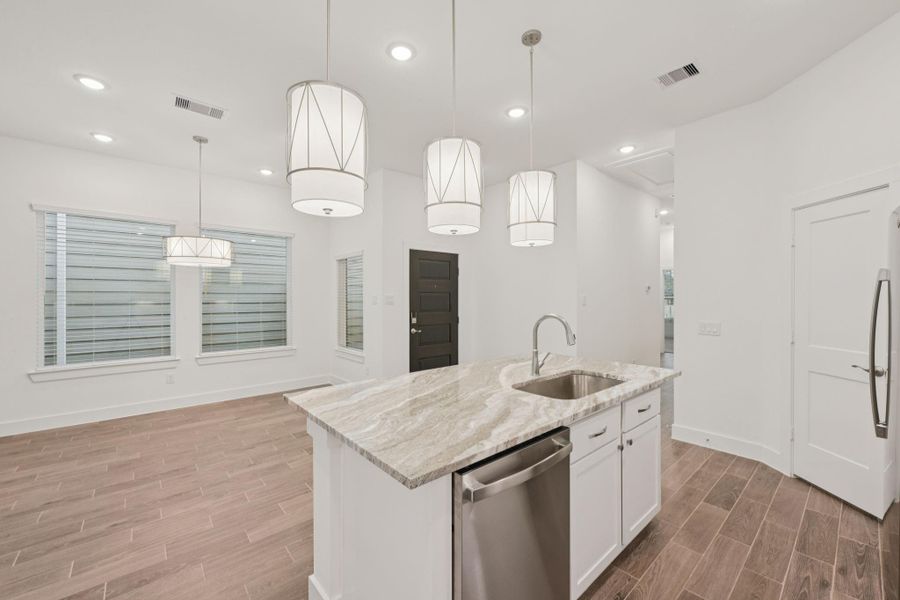 Furnished interior view inside a new home in Kresston, Montgomery (Image 7).