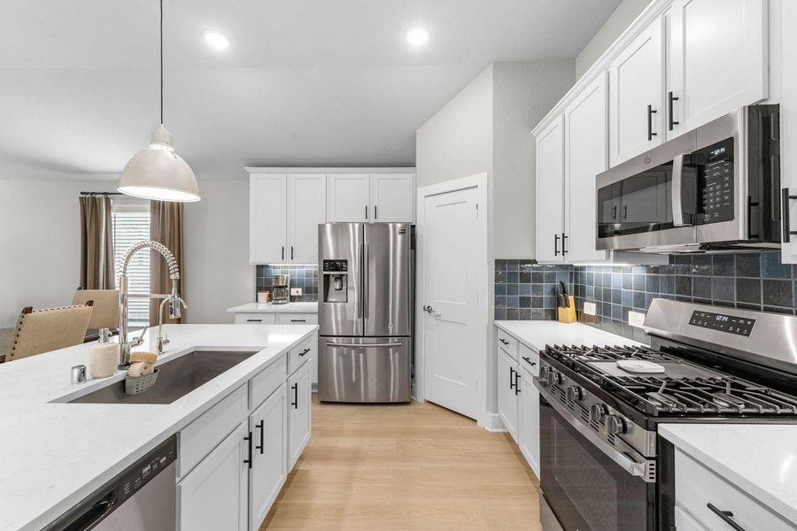Furnished interior view inside a new home in Magnolia Ridge, Magnolia (Image 9).