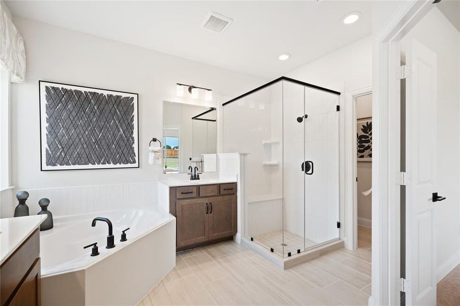 Beazer Homes Lovers Landing Madison Floorplan. This is not a photo of the actual home, but is a photo of the Madison floorplan.