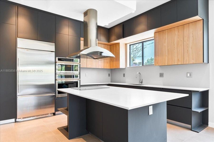 Furnished interior view inside a new home in , Miami (Image 5).