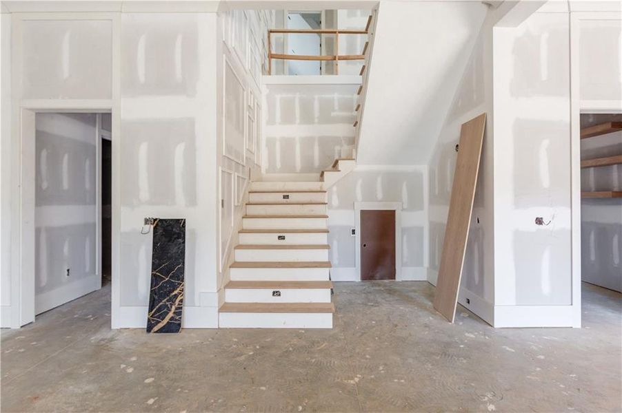 In-progress construction of a new home in , Buford, GA (Image 17).