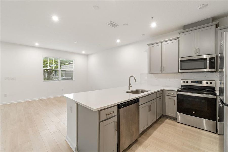 Furnished interior view inside a new home in , Orlando (Image 8). Furnished interior view inside a new home in , Orlando (Image 8).