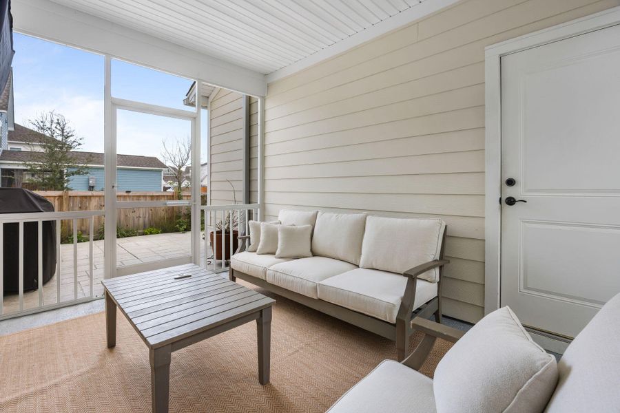 Furnished interior view inside a new home in Twin Lakes, Johns Island (Image 28).