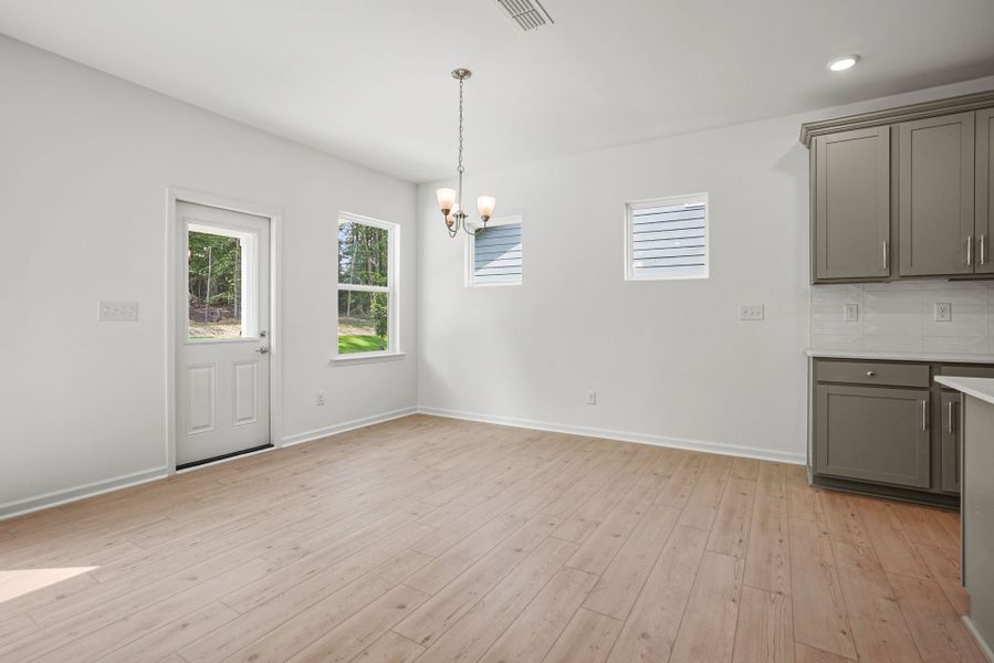 Spacious, unfurnished interior of a new home in Michaux Gardens, Belmont (Image 48).