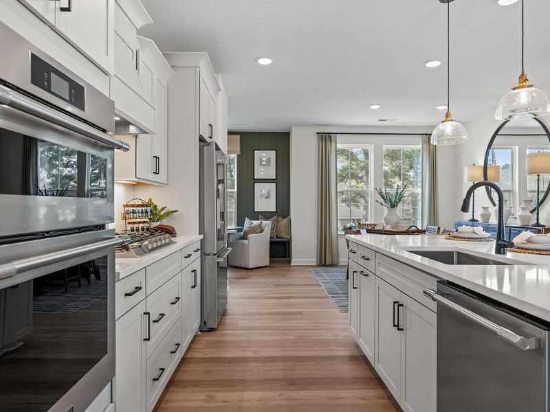 Representative furnished interior of a home built from the The Mitchell Interior by Davidson Homes LLC in Camden Park, Knightdale (Image 16).