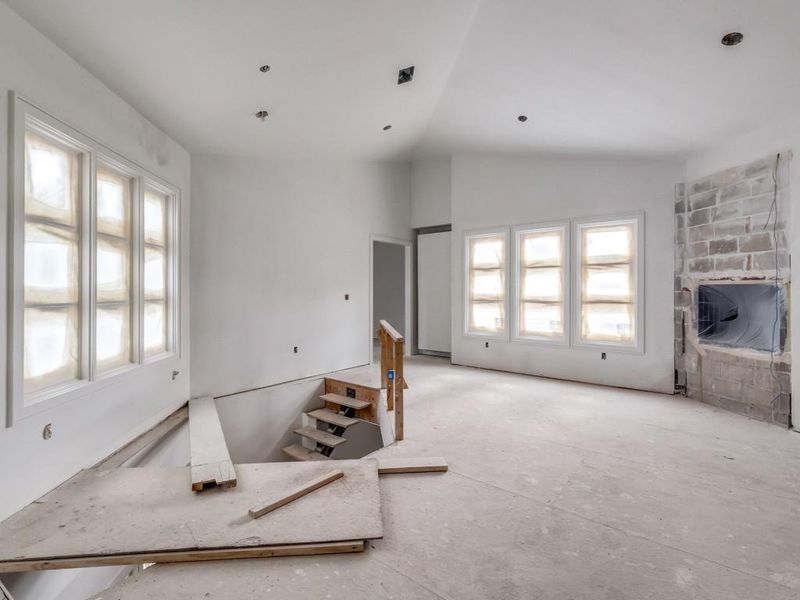 In-progress construction of a new home in , Dallas, TX (Image 13).