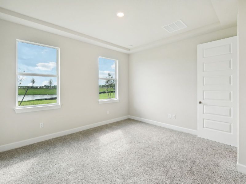 Primary Bedroom in the Bergamo floorplan at 11306 NW Firefly Court