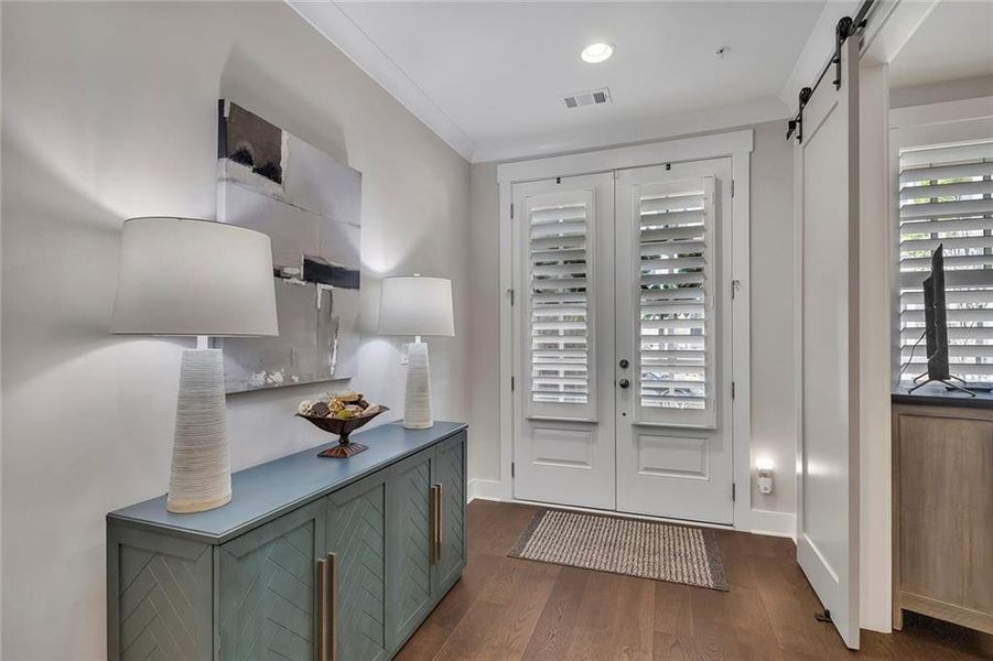 Furnished interior view inside a new home in , Woodstock (Image 17).