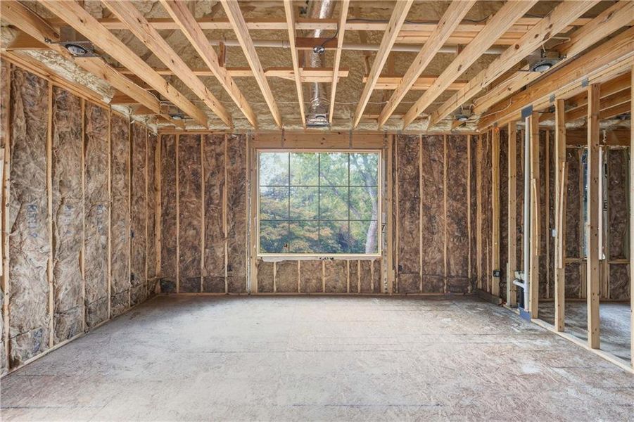 In-progress construction of a new home in , Atlanta, GA (Image 14).