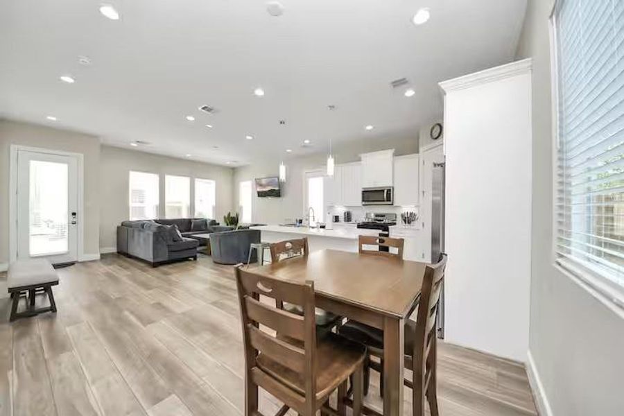 Furnished interior view inside a new home in , Houston (Image 4).