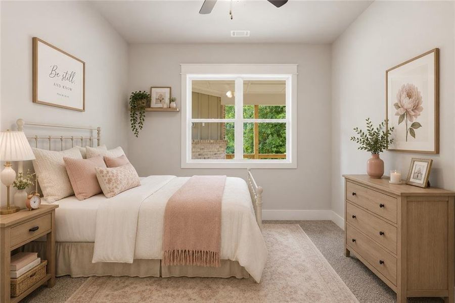 Furnished interior view inside a new home in , Jefferson (Image 44).