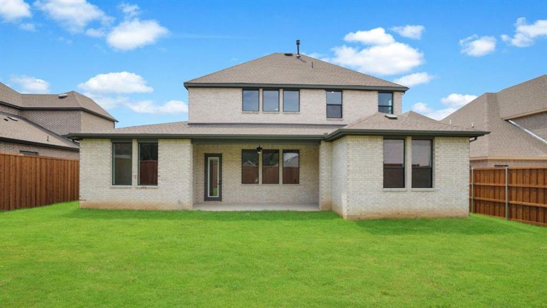 Exterior details and patio area of a home in Northside Place, Carrollton (Image 3). Exterior details and patio area of a home in Northside Place, Carrollton (Image 3).