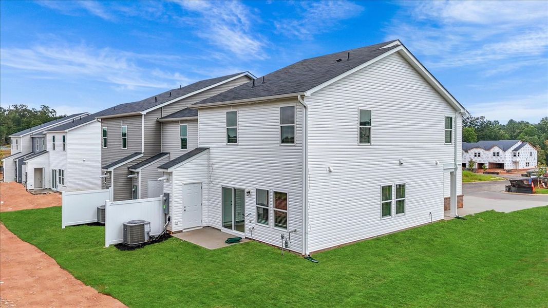 Welcome to the Amber floorplan at Northbrook Village Townes.