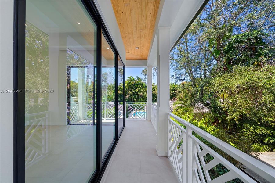 Exterior details and patio area of a home in , Coral Gables (Image 3). Exterior details and patio area of a home in , Coral Gables (Image 3).