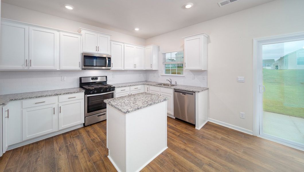 Furnished interior view inside a new home in Cline Village, Conover (Image 3).