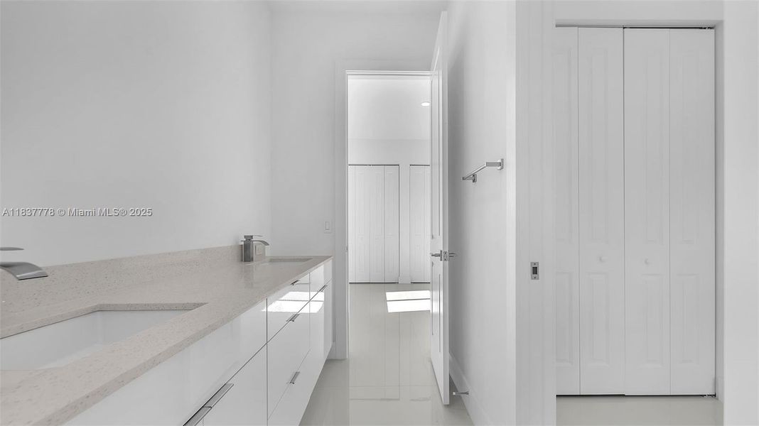 Furnished interior view inside a new home in , Miami (Image 1). Furnished interior view inside a new home in , Miami (Image 1).