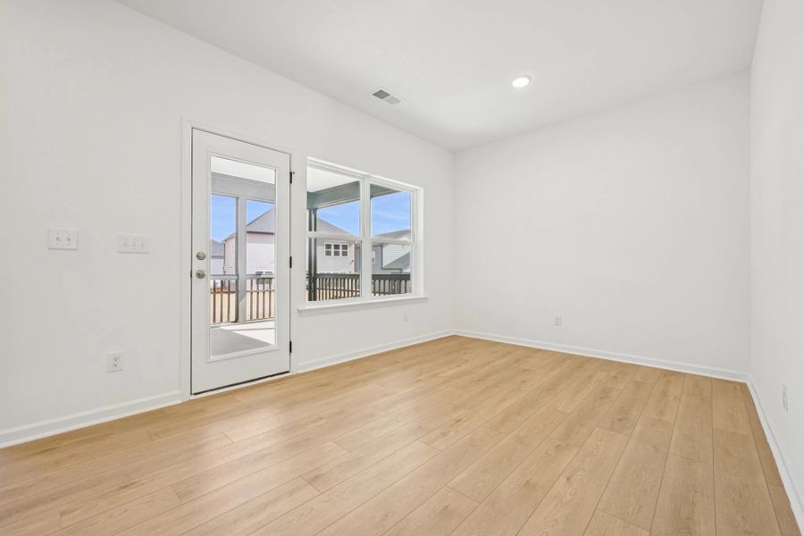 Spacious, unfurnished interior of a new home in Rowland's Grant, Fuquay Varina (Image 17).