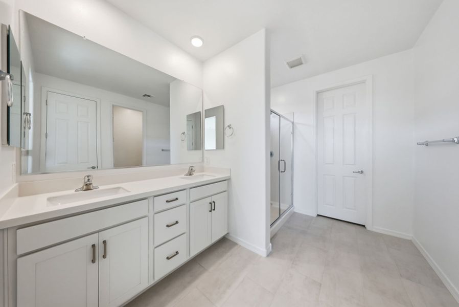 Furnished interior view inside a new home in Empire Pointe, Queen Creek (Image 6).