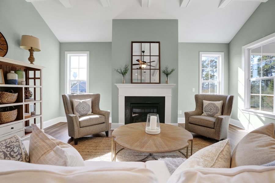 Representative furnished interior of a home built from the Lanai by Bill Clark Homes in Sidbury Landing, Wilmington (Image 8). Representative furnished interior of a home built from the Lanai by Bill Clark Homes in Sidbury Landing, Wilmington (Image 8).