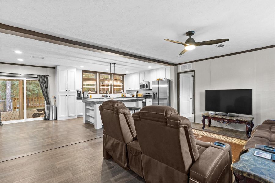 Furnished interior view inside a new home in , Huntsville (Image 6).
