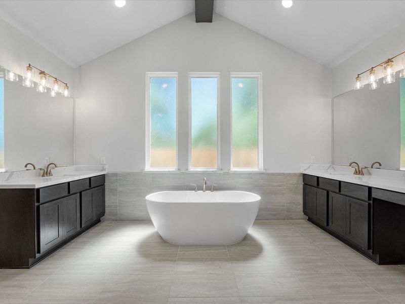 Furnished interior view inside a new home in COLTON®, Todd Mission (Image 8).