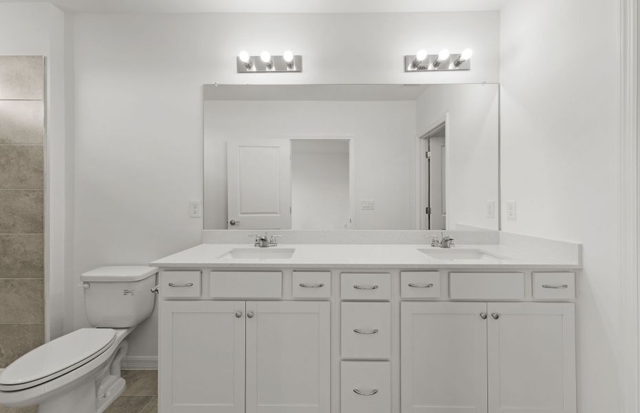 Furnished interior view inside a new home in Whispering Lakes, Lehigh Acres (Image 7).