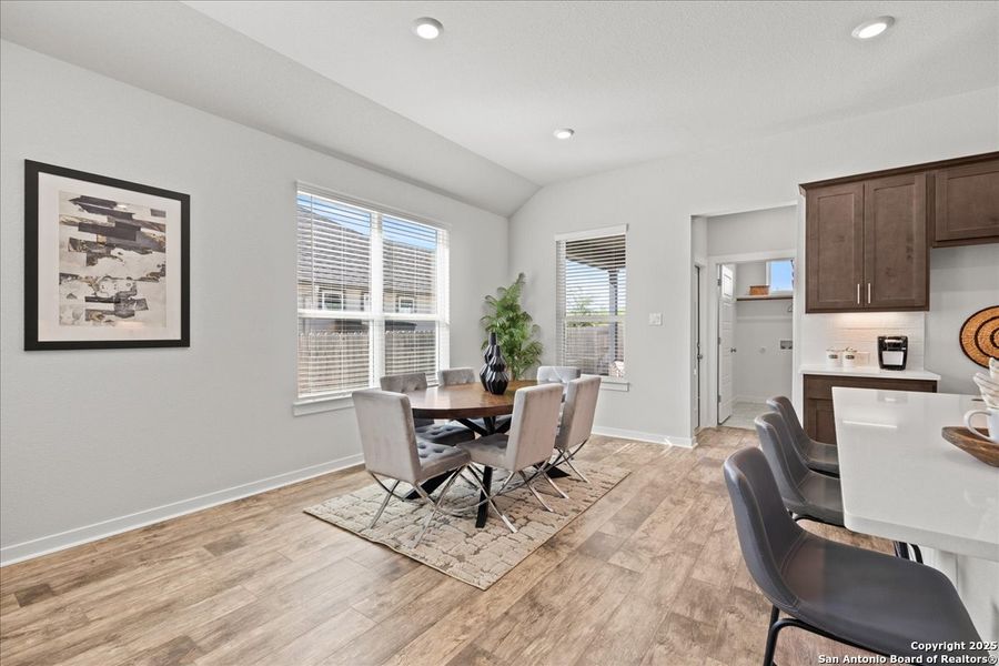 Furnished interior view inside a new home in Stream Waters, Seguin (Image 15).