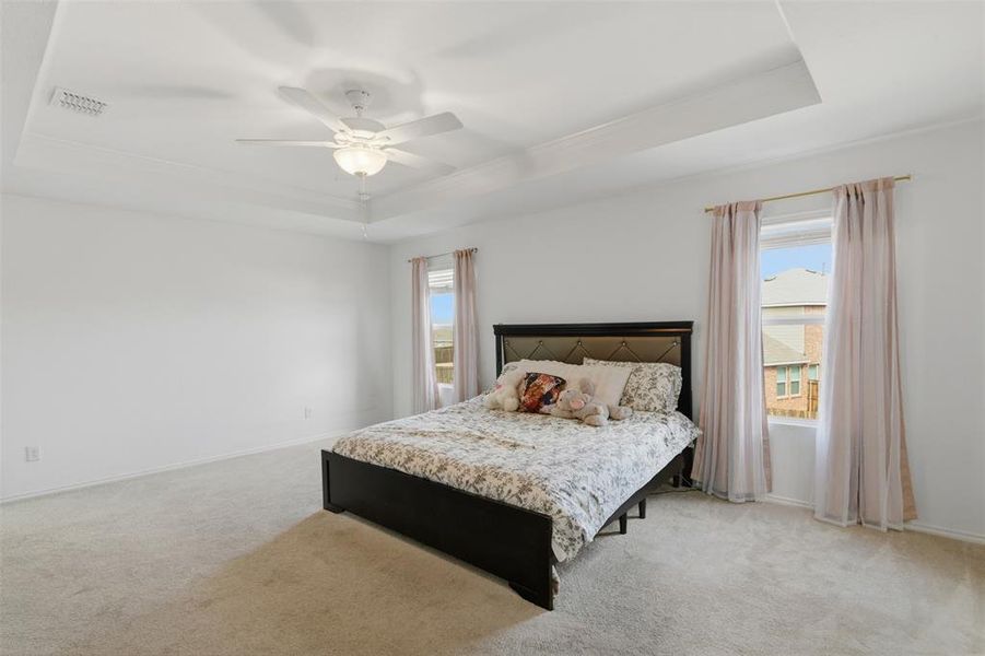 Furnished interior view inside a new home in Travis Ranch, Forney (Image 9).