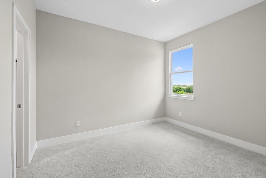 Representative unfurnished interior of a home built from the Park Place by Landon Homes in Fields - East Village, Frisco (Image 29). Representative unfurnished interior of a home built from the Park Place by Landon Homes in Fields - East Village, Frisco (Image 29).