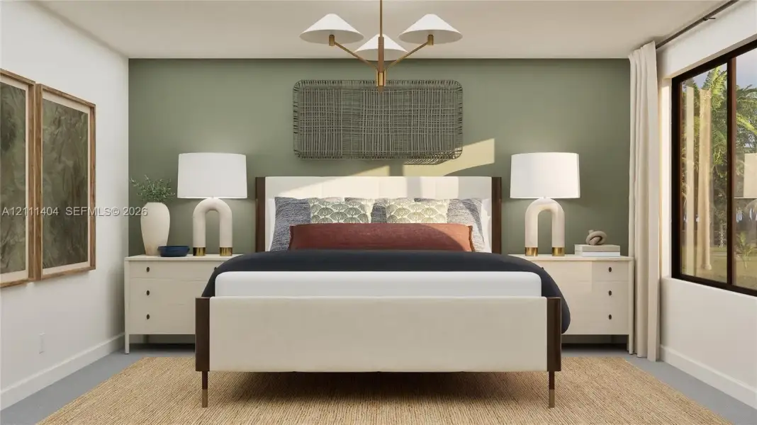 Furnished interior view inside a new home in Solterra, Sunrise (Image 12).