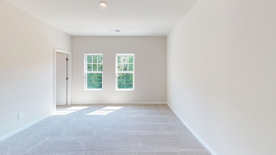 Representative unfurnished interior of a home built from the The Trenton by Brookline Homes in The Crossing at Cramerton Mills, Gastonia (Image 13). Representative unfurnished interior of a home built from the The Trenton by Brookline Homes in The Crossing at Cramerton Mills, Gastonia (Image 13).