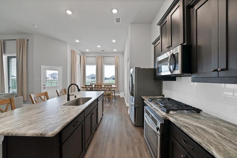 Furnished interior view inside a new home in , Mesquite (Image 35).