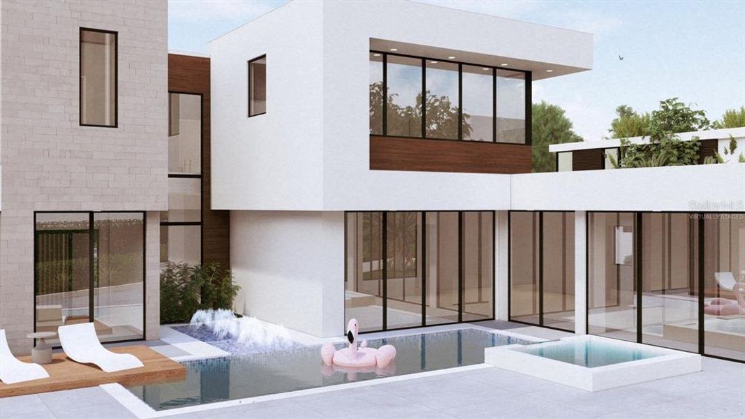 Exterior details and patio area of a home in , Orlando (Image 4).