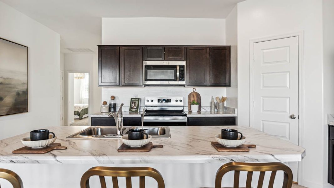 Furnished interior view inside a new home in Barnett Village, Marana (Image 8).