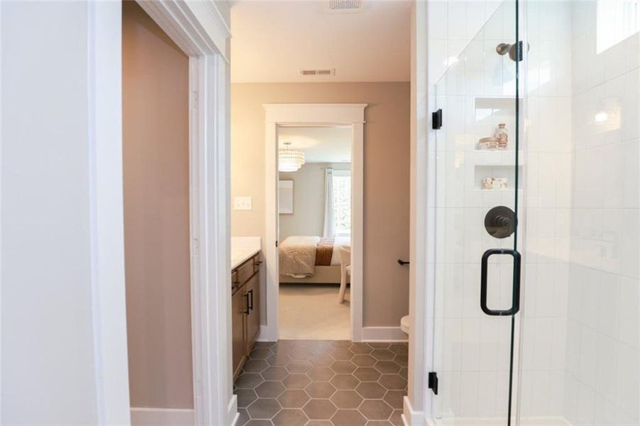 Furnished interior view inside a new home in , Pendergrass (Image 14).