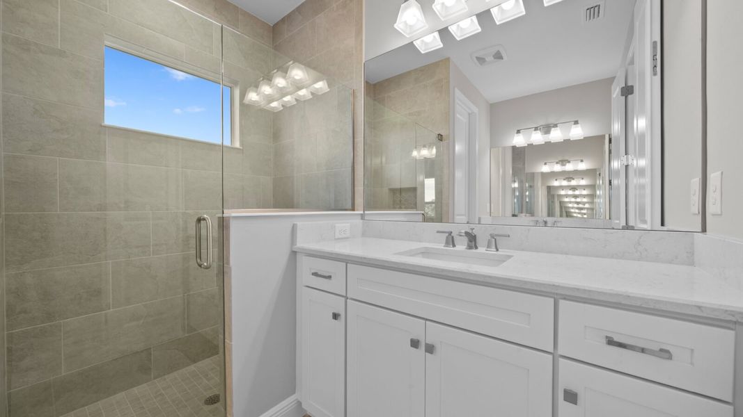 Furnished interior view inside a new home in Verandah, Fort Myers (Image 11).