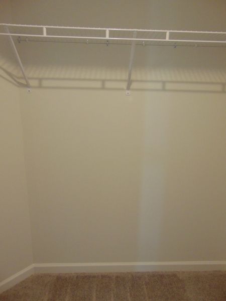 The bonus room closet