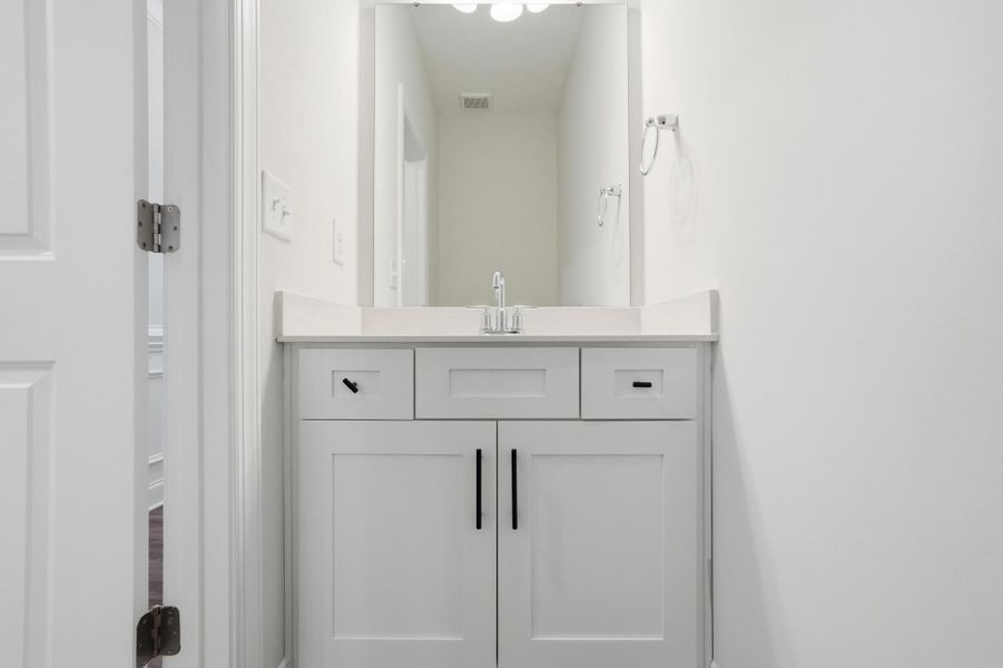 Furnished interior view inside a new home in Harrisburg Village Townhomes, Harrisburg (Image 14).