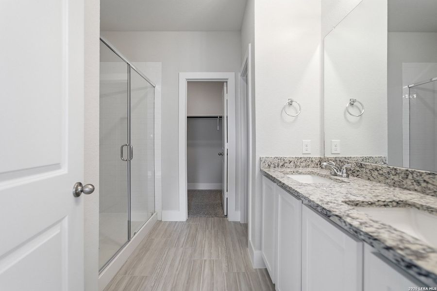 Furnished interior view inside a new home in Morgan Meadows, San Antonio (Image 11).