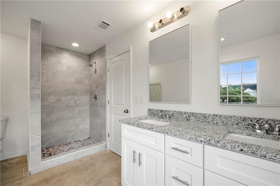 Furnished interior view inside a new home in , Fairburn (Image 9).