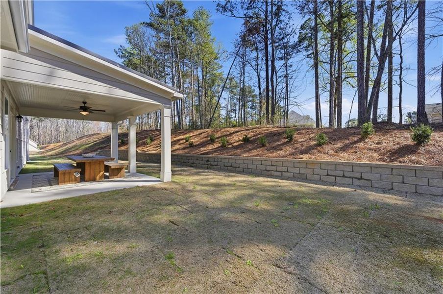 Exterior details and patio area of a home in Ford Landing, Acworth (Image 23). Exterior details and patio area of a home in Ford Landing, Acworth (Image 23).