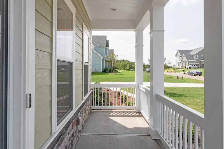 Representative exterior details of a home built from the Princeton by Greybrook Homes in Deer Brook, Mooresville (Image 38).