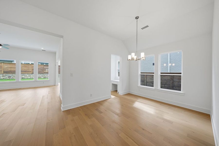 Spacious, unfurnished interior of a new home in Solterra Texas, Mesquite (Image 26).