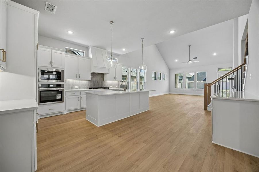Furnished interior view inside a new home in , McKinney (Image 7).