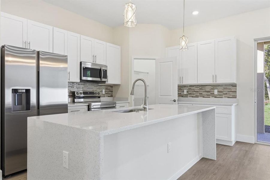 Furnished interior view inside a new home in , Ocala (Image 13).