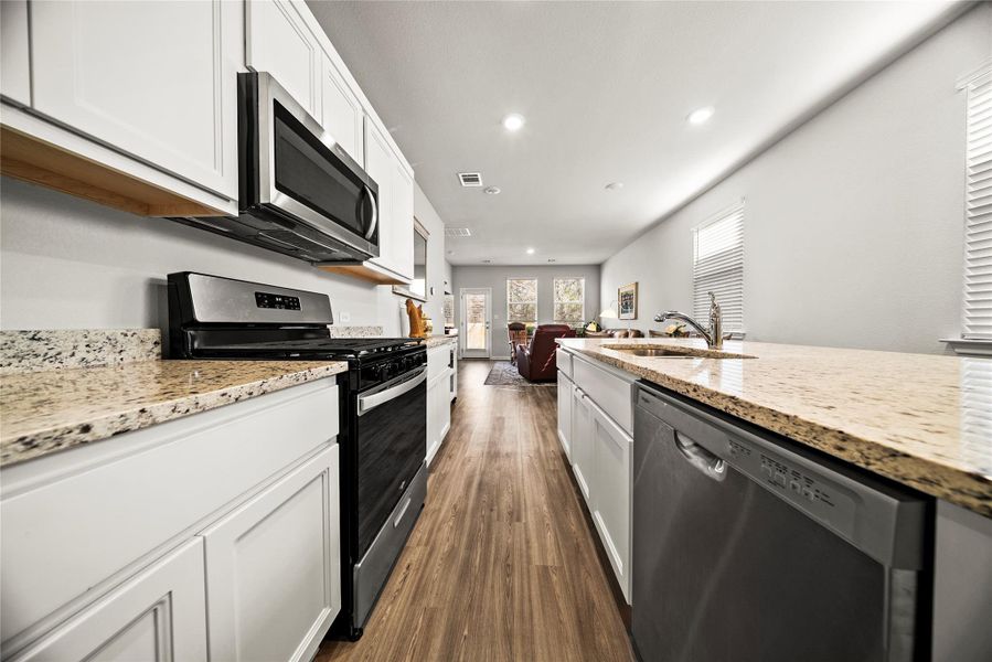 Furnished interior view inside a new home in , Elgin (Image 6).