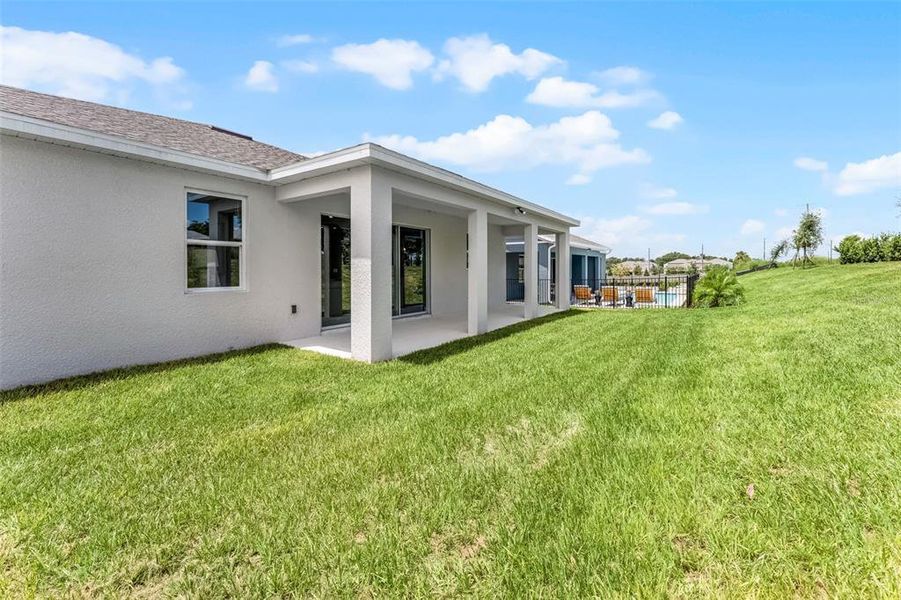 Exterior details and patio area of a home in Eden Crest, Apopka (Image 20). Exterior details and patio area of a home in Eden Crest, Apopka (Image 20).