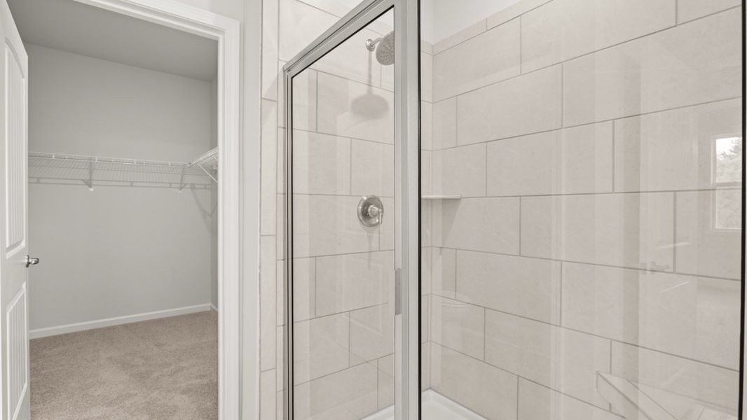 Representative interior finishes for a home built from the Caliborne by D.R. Horton in Hamptons at Riverwood North, Dallas (Image 12).