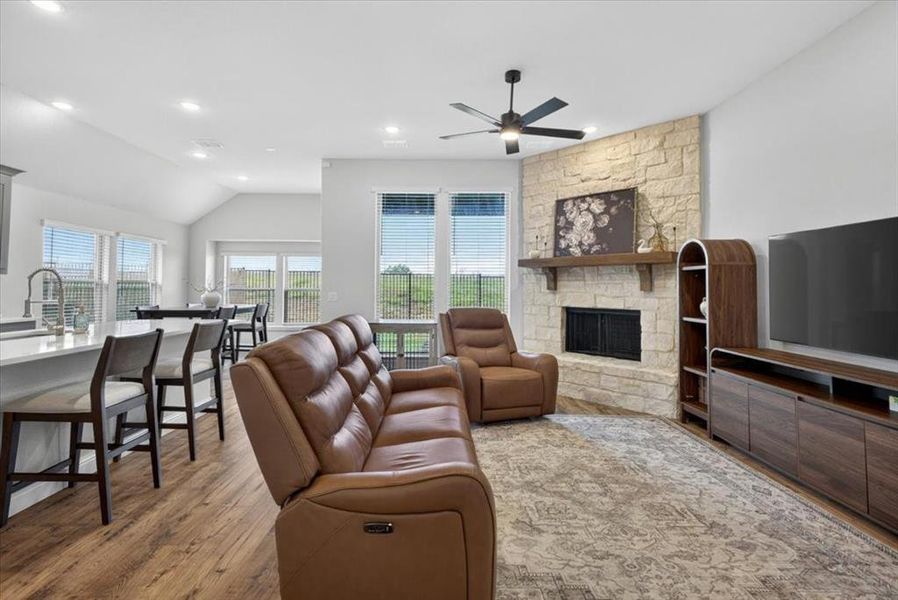 Furnished interior view inside a new home in , Godley (Image 11).