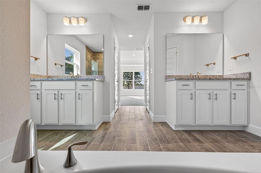 Furnished interior view inside a new home in Hill Country Estates, Dade City (Image 10).